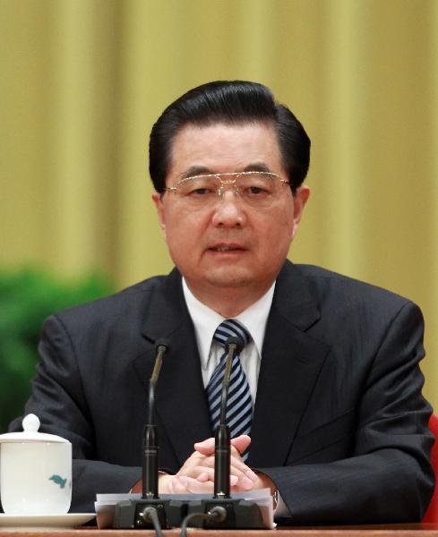 Chinese President Hu Jintao addresses a central work conference on human resources held from May 25 to May 26 in Beijing, capital of China. Hu Jintao has called for the creation of a more competitive and innovative workforce in the country, with the focus on training more top-notch specialists. Chinese President Hu Jintao addresses a central work conference on human resources held from May 25 to May 26 in Beijing, capital of China. Hu Jintao has called for the creation of a more competitive and innovative workforce in the country, with the focus on training more top-notch specialists.