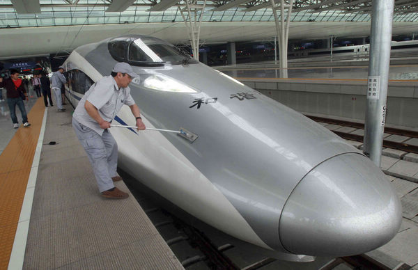 Bullet trains told to reduce speed