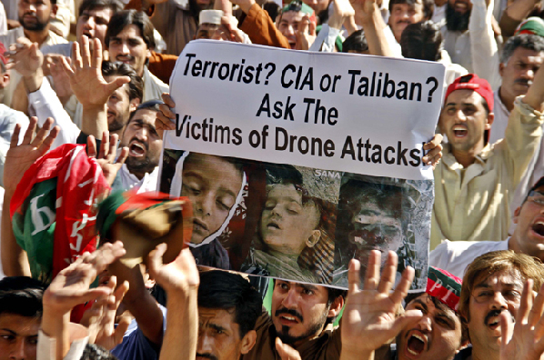 Drone attacks are widely unpopular in Pakistan due to the civilian casualties they have caused [EPA]
