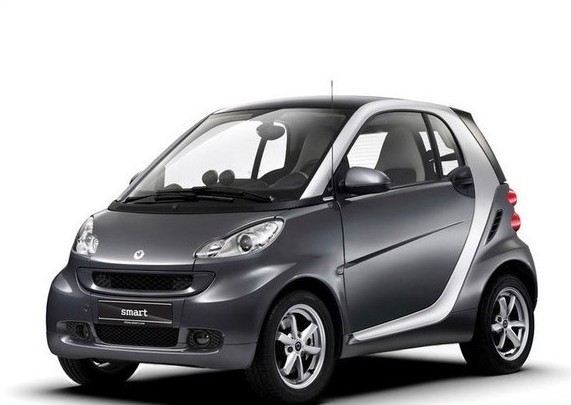 A Pearl Grey limited edition smart car. [File photo]
