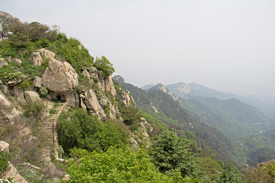 Taishan Mountain is located north of the city of Tai'an, in Shandong province. One of the 'Five Sacred Mountains' in China, Taishan Mountain has been a UNESCO World Heritage Site since 1987. 