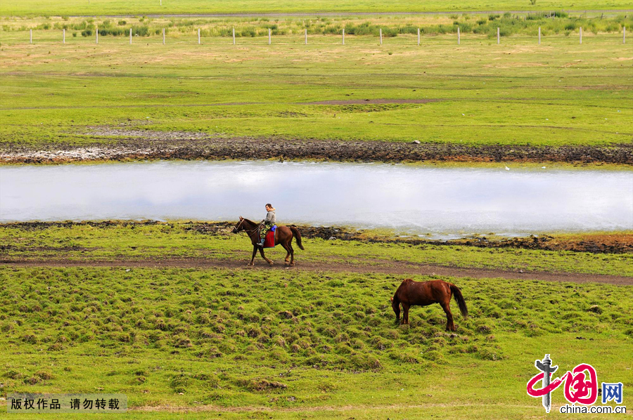 Lying along the Argun River in Inner Mongolia, surrounded by lush pine trees and xylosma shrubs with horses and cattle freely strolling country roads while herders sing traditional folk songs, the ethnic Russian township of Shiwei lures visitors with a poetic, natural essence and a historical charm.