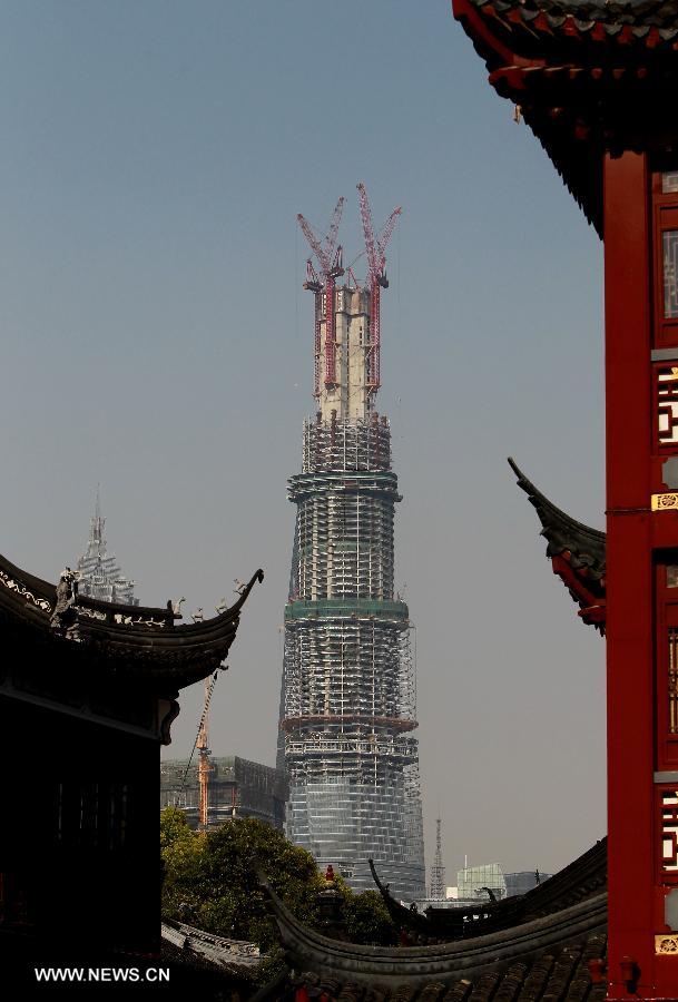 CHINA-SHANGHAI-SKYSCRAPERS-SHANGHAI TOWER(CN)